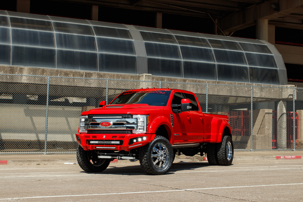 2018 Ford F-350 Dually Big Red - SOLD - RAD-Rides