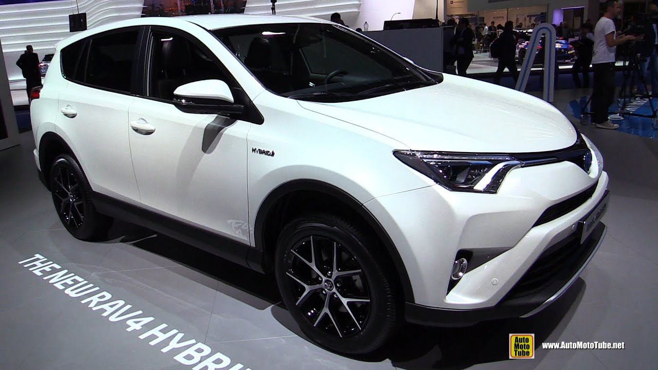2016 Toyota Rav4 Hybrid - Exterior and Interior Walkaround - 2015 Frankfurt  Motor Show - YouTube