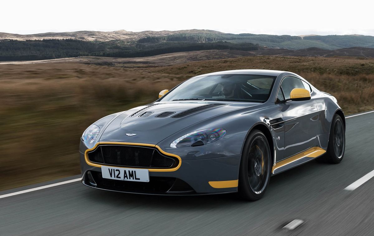 First Drive: 2017 Aston Martin V12 Vantage S Manual