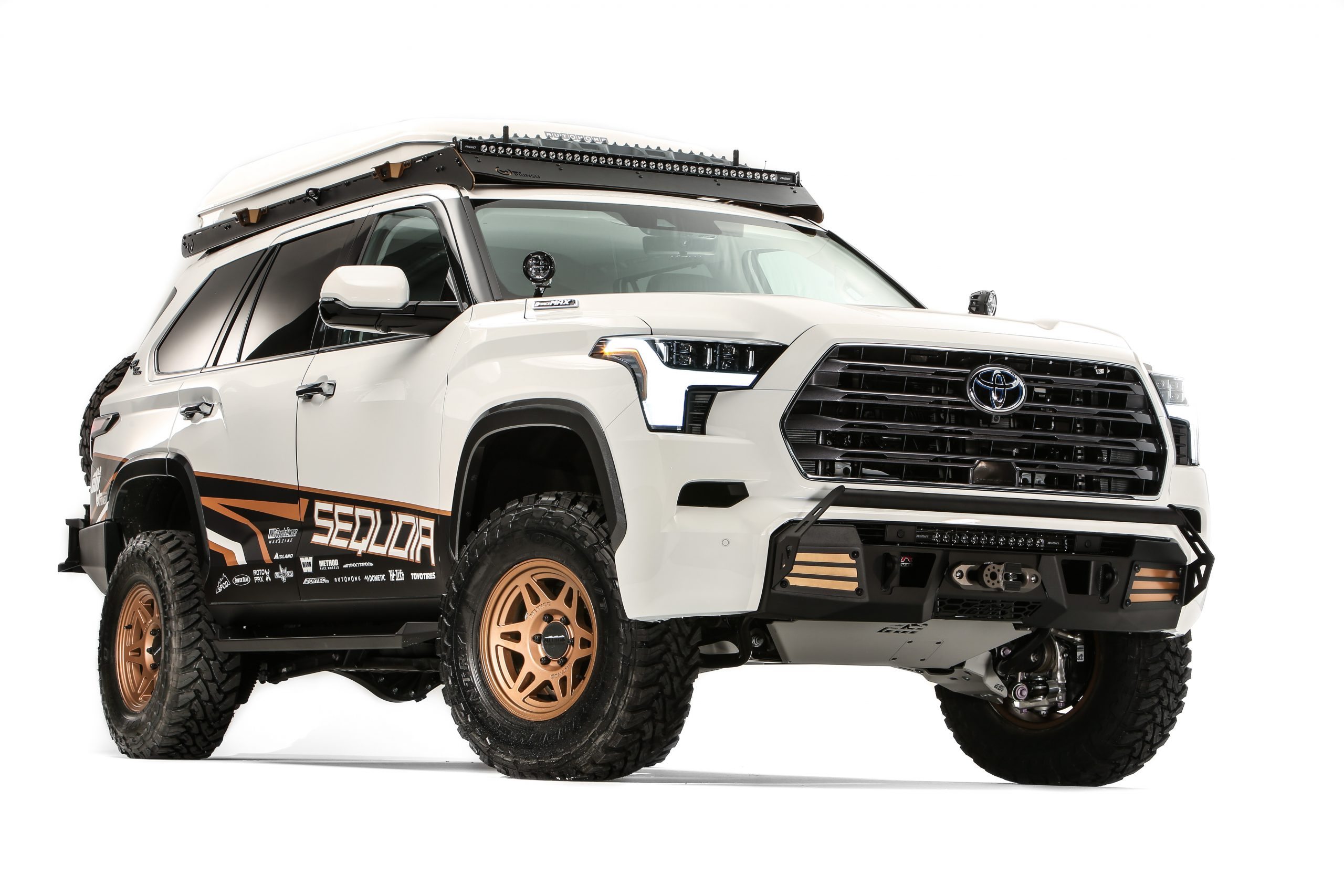 Toyota and 4WD Toyota Owner Media Show Off 'The Ultimate Overlanding Sequoia  TRD Off-Road' Concept at 2022 SEMA Show - Toyota USA Newsroom