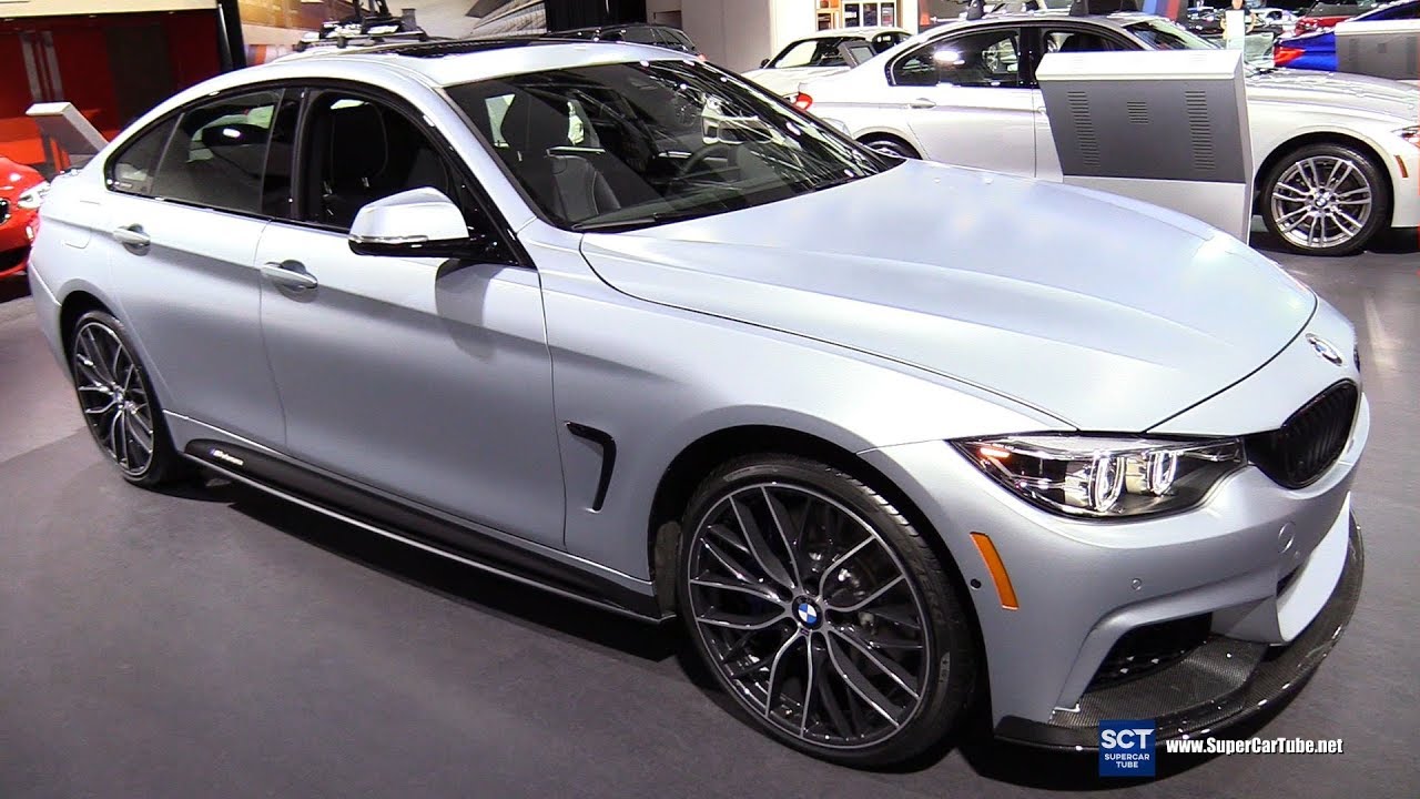 2018 BMW 4 Series 440i Gran Coupé - Exterior and Interior Walkaround - 2018  Montreal Auto Show - YouTube