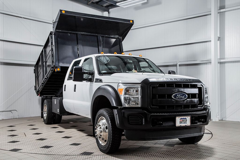 2013 Used Ford Super Duty F-450 DRW Cab-Chassis F450 11' LANDSCAPE DUMP at  Country Commercial Center Serving Warrenton, VA, IID 15728834