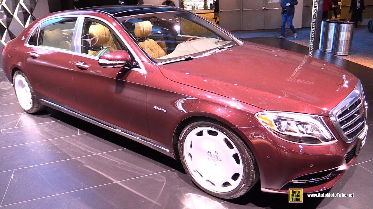 2017 Mercedes Maybach S550 4Matic - Exterior and Interior Walkaround - 2017  Detroit Auto Show - YouTube