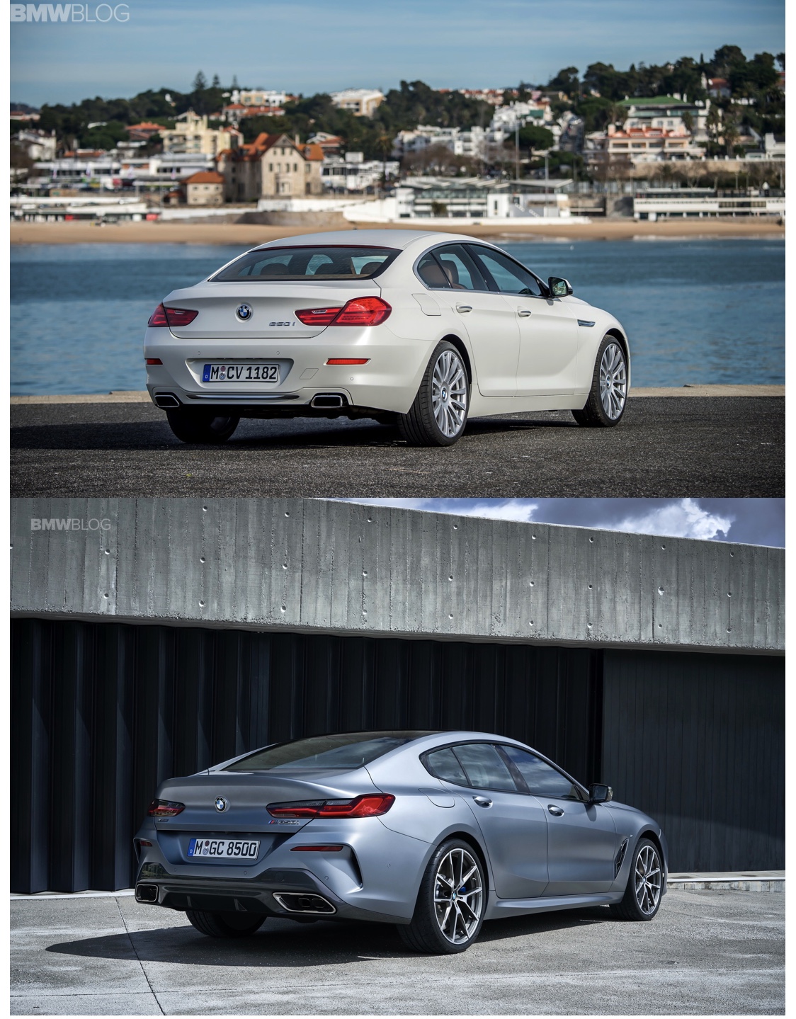 Photo Comparison: BMW 8 Series Gran Coupe vs BMW 6 Series Gran Coupe