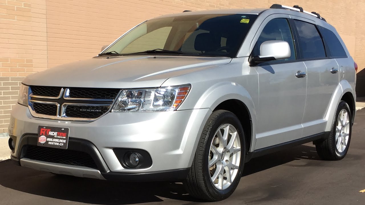 2012 Dodge Journey R/T AWD - Heated Leather Seats, 8.4" Touchscreen, Alloy  Wheels - YouTube