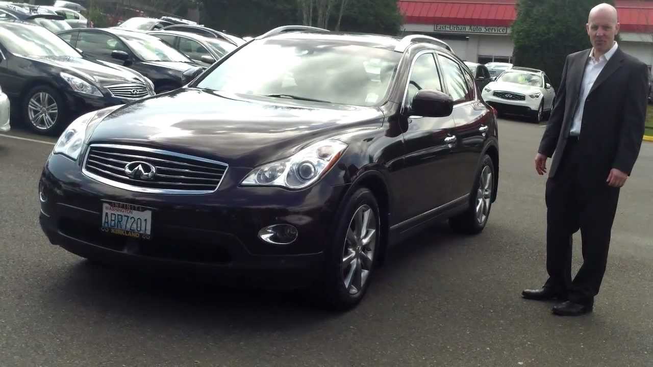 2010 Infiniti EX35 review - Who knew Brown would be such a popular interior  color? - YouTube