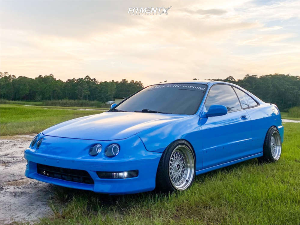 1998 Acura Integra GS-R with 16x9 ESM 002r and Achilles 195x50 on Coilovers  | 1838555 | Fitment Industries