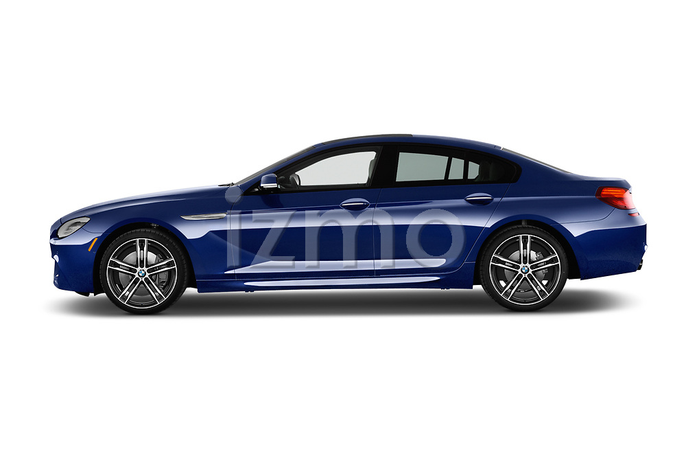 2019 BMW 6-Series-Gran-Coupe 640i-xDrive-M-Sport-Edition-AWD 4 Door Sedan  Side View Car Pics | izmostock