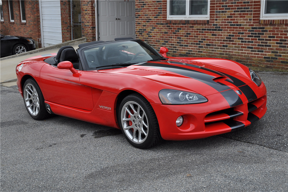 2004 DODGE VIPER SRT/10 CONVERTIBLE