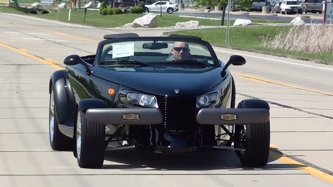 Test Drive - 1999 Plymouth Prowler and Matching Trailer - YouTube