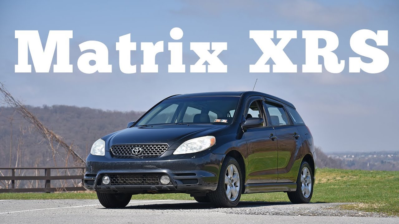 2003 Toyota Matrix XRS: Regular Car Reviews - YouTube
