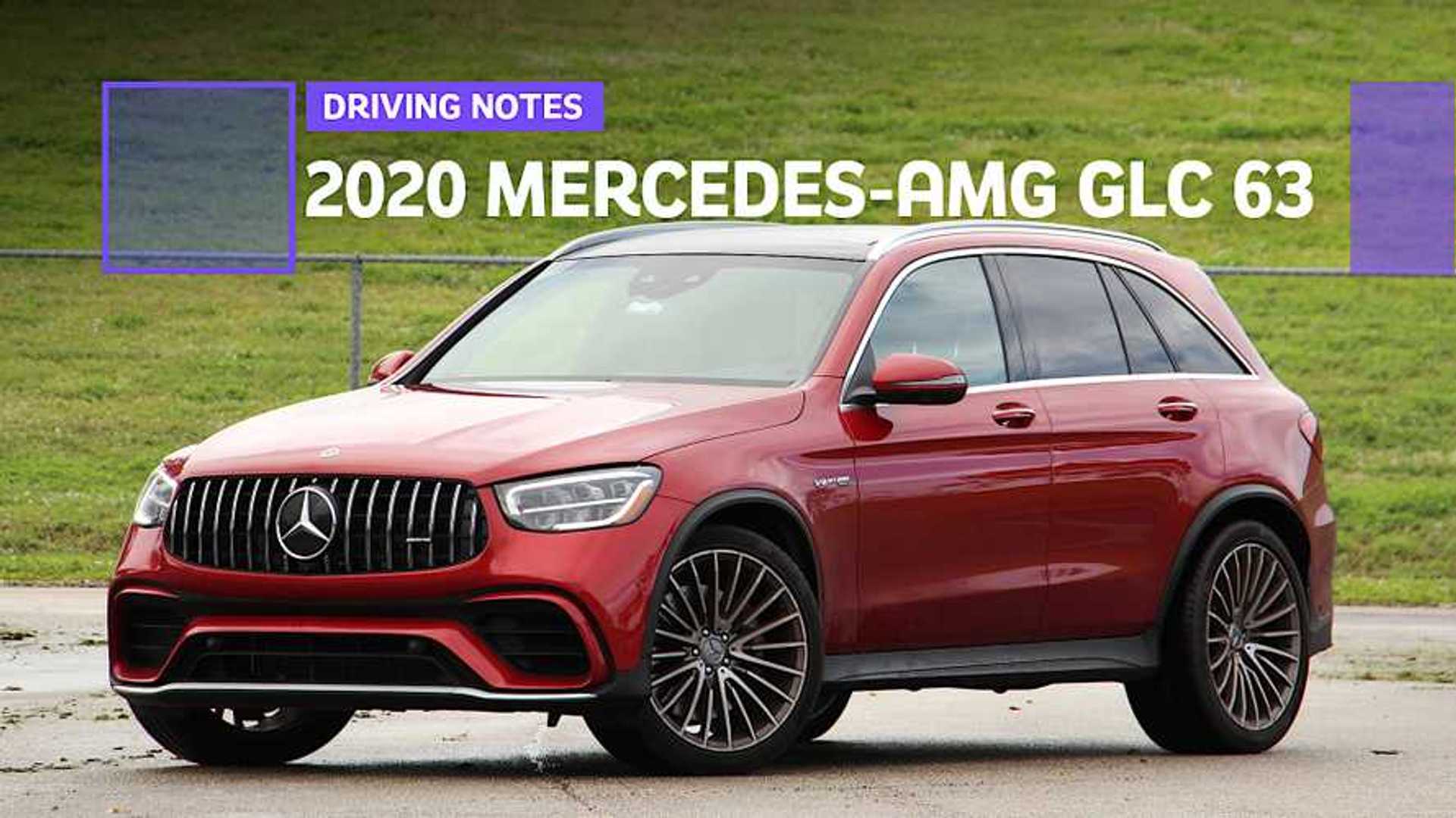 2020 Mercedes-AMG GLC 63 Driving Notes: Insane-UV