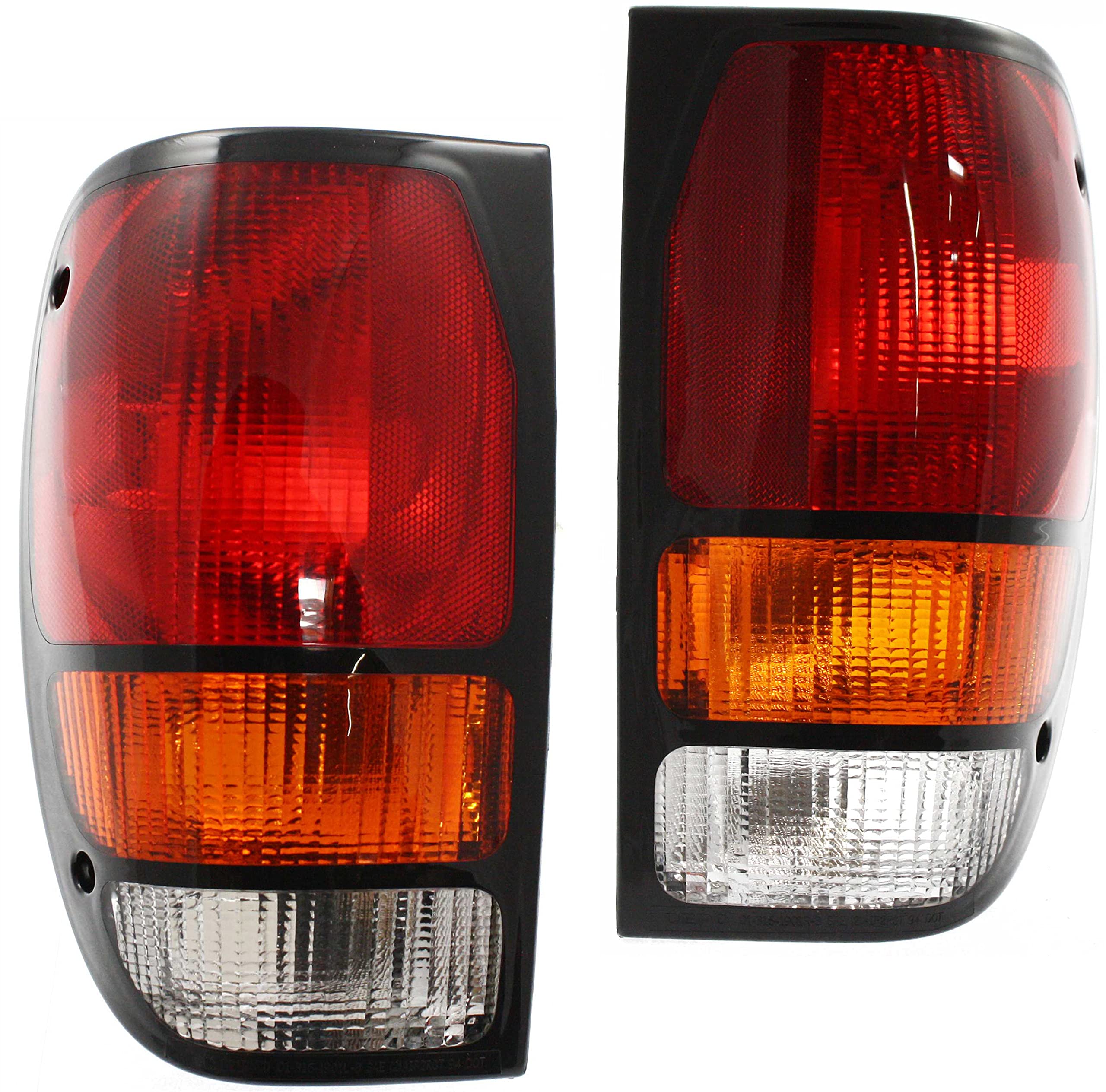 Amazon.com: EVAN FISCHER Driver and Passenger Side Tail Light Set of 2  Compatible with 1994-2000 Mazda B3000 & 1994-1997 Mazda B2300 Partslink  MA2801108, MA2800108 : Automotive