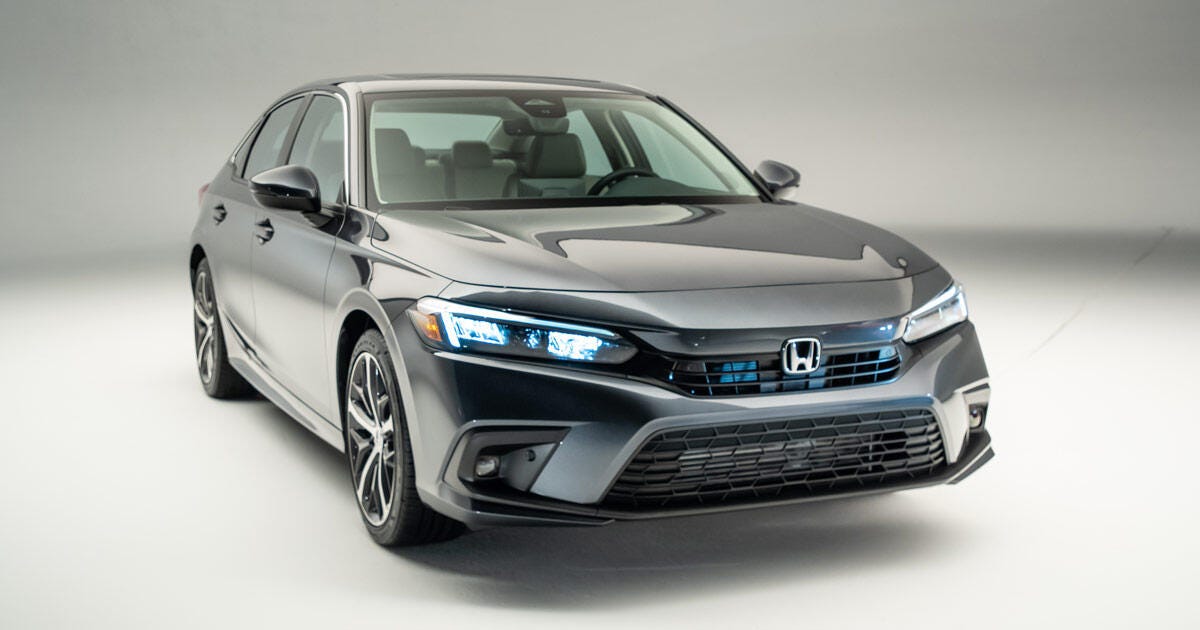 2022 Honda Civic debuts with fabulous new interior - CNET