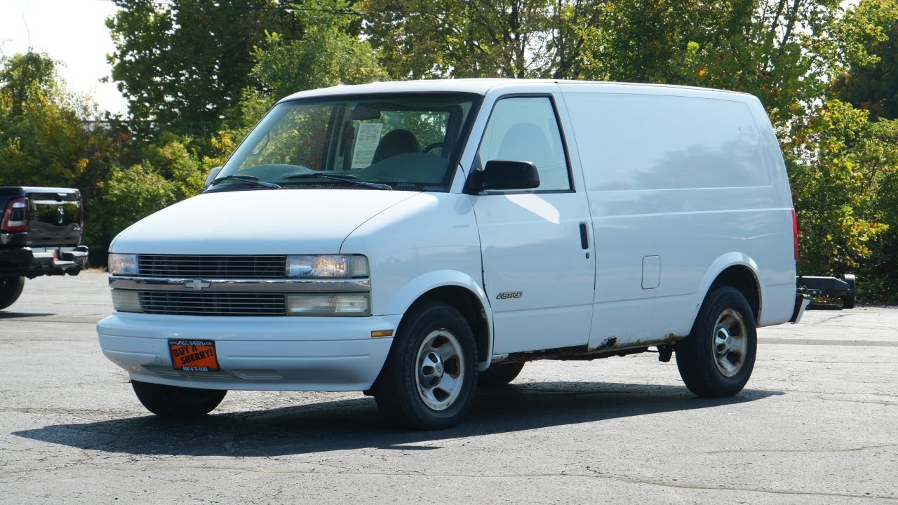 1998 Chevrolet Astro Cargo Van For Sale | CP16374T - YouTube