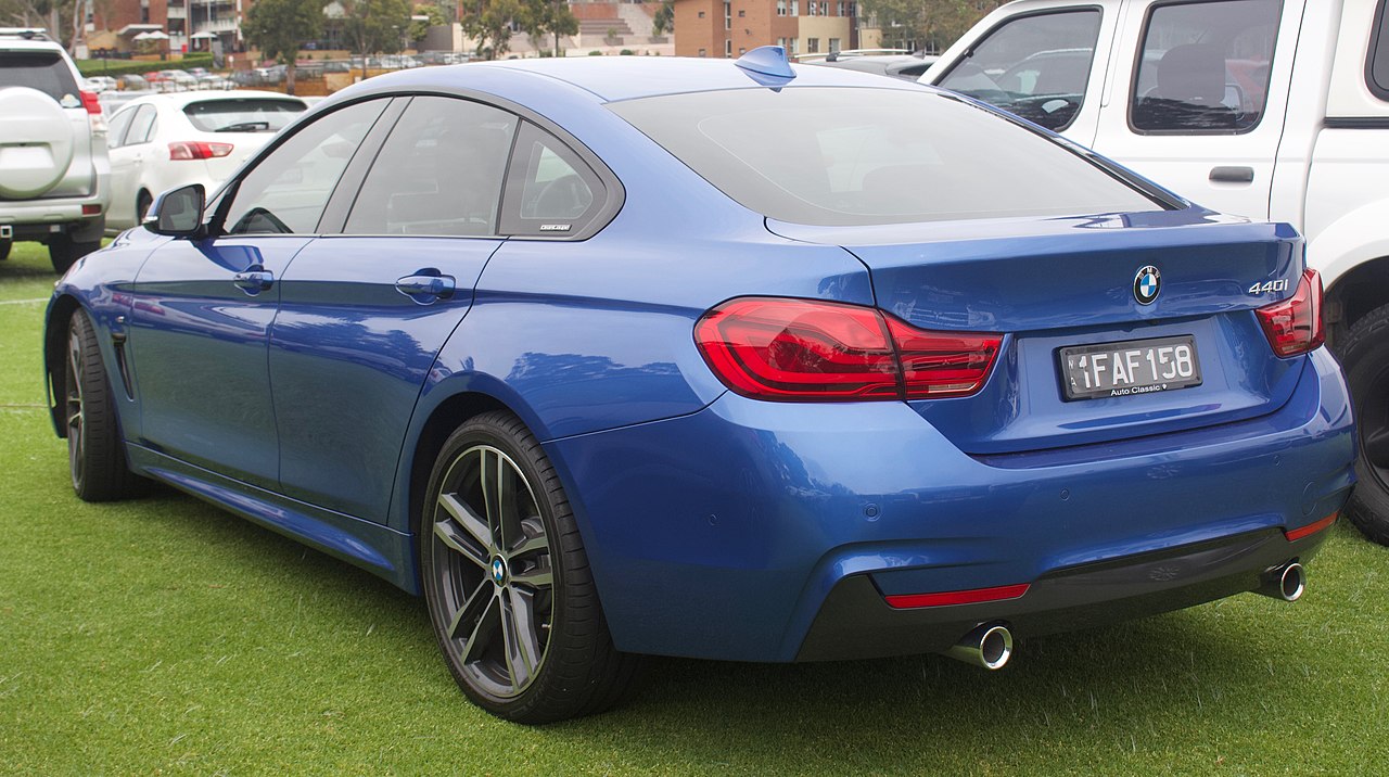 File:2017 BMW 440i (F36) M Sport Gran Coupe fastback (2018-10-12) 02.jpg -  Wikimedia Commons