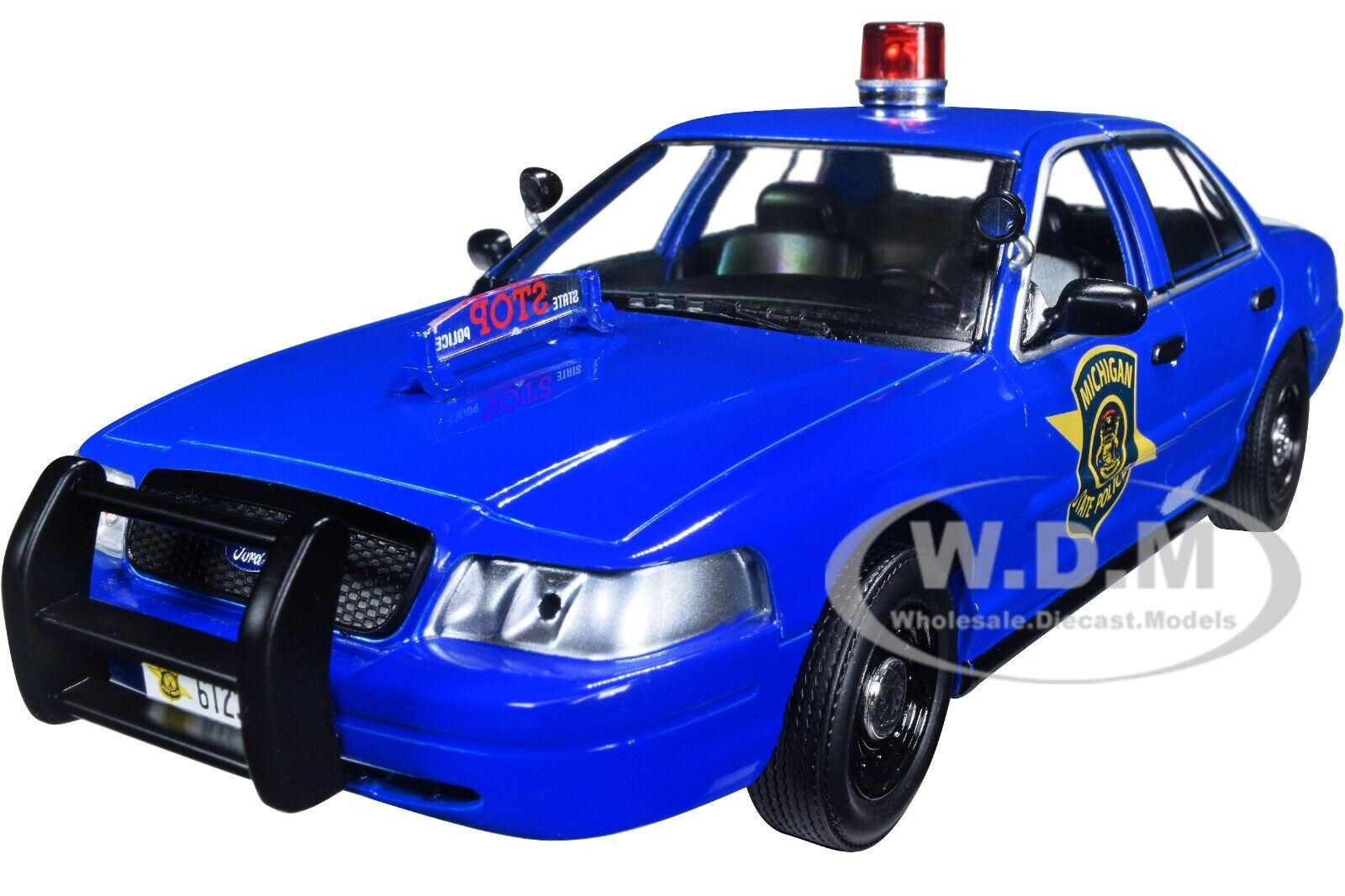 2008 FORD CROWN VICTORIA INTERCEPTOR MI STATE POLICE 1/24 CAR GREENLIGHT  85553 810087060107 | eBay