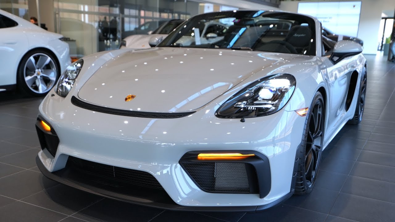 New Porsche 718 Boxster Spyder 2022 - YouTube