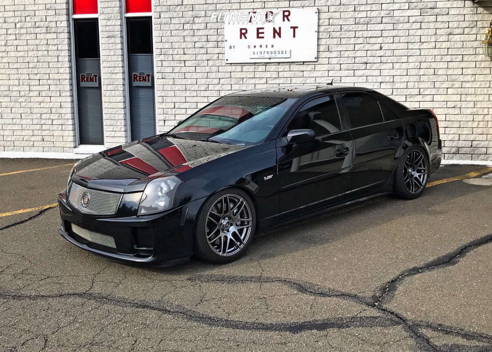 2005 Cadillac CTS V with 19x9 Forgestar F14 and Michelin 245x40 on  Coilovers | 532519 | Fitment Industries