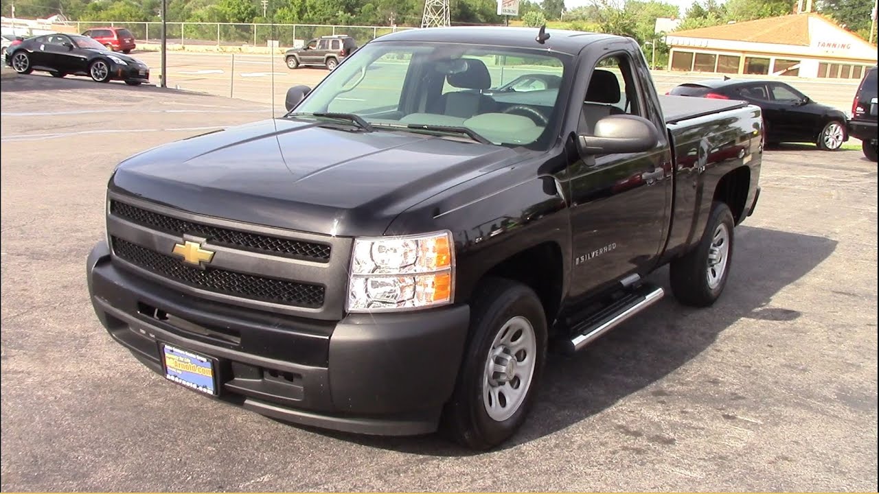 2009 Chevrolet Silverado 1500 W/T Short Bed | Full Tour & Start Up - YouTube