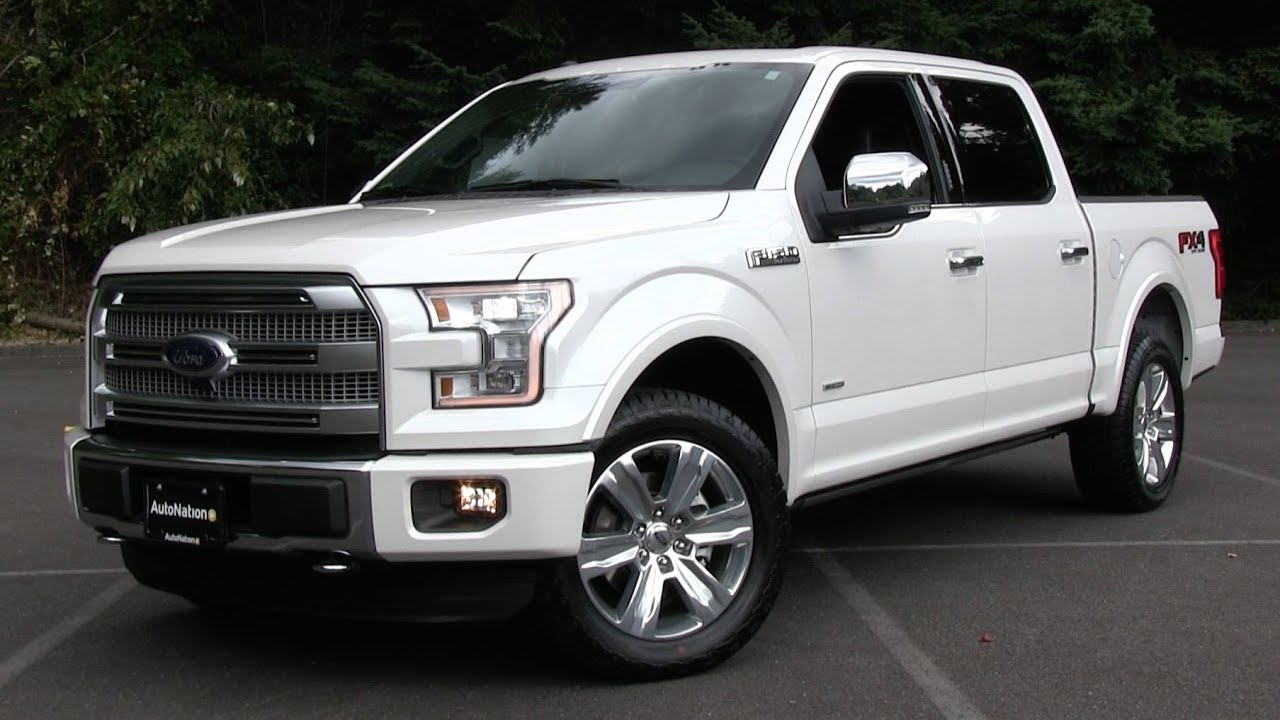 2015 Ford F-150 Platinum FX4 Start Up, Test Drive, and In Depth Review -  YouTube