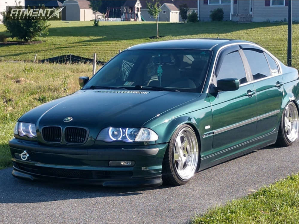 1999 BMW 328i with 17x8.5 ESR Sr02 and Achilles 205x40 on Coilovers |  416330 | Fitment Industries
