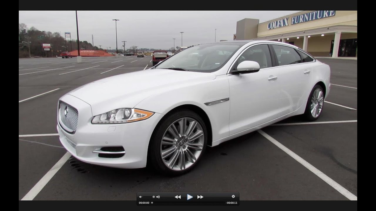 2013 Jaguar XJL Portfolio 3.0L Supercharged AWD Start Up, Exhaust, and In  Depth Review - YouTube