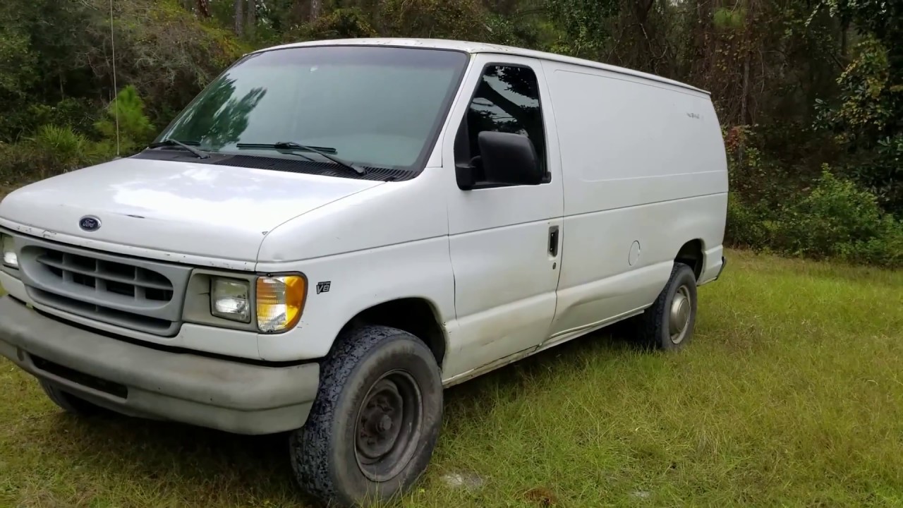 Ford Econoline Cargo e250 1999 - Project Van - Before any work is done. -  YouTube