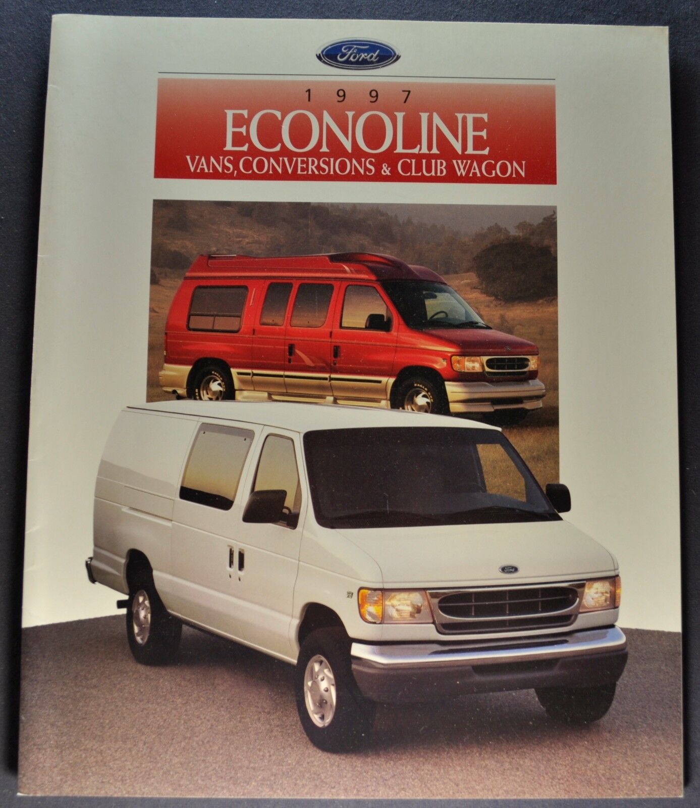 1997 Ford Econoline Van Truck Brochure Club Wagon Conversions Nice Original  97 | eBay