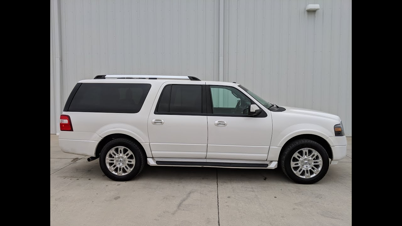 2011 Ford Expedition EL Limited White 2337210 4WD - YouTube
