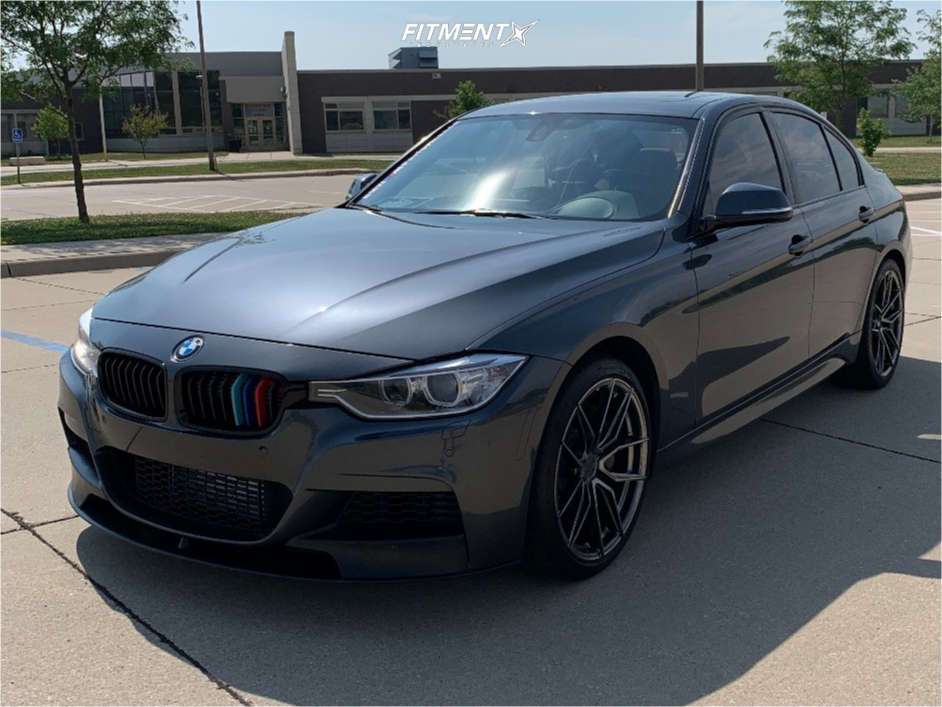 2014 BMW 335i XDrive Base with 19x8.5 XXR 559 and Michelin 225x40 on Stock  Suspension | 1117142 | Fitment Industries