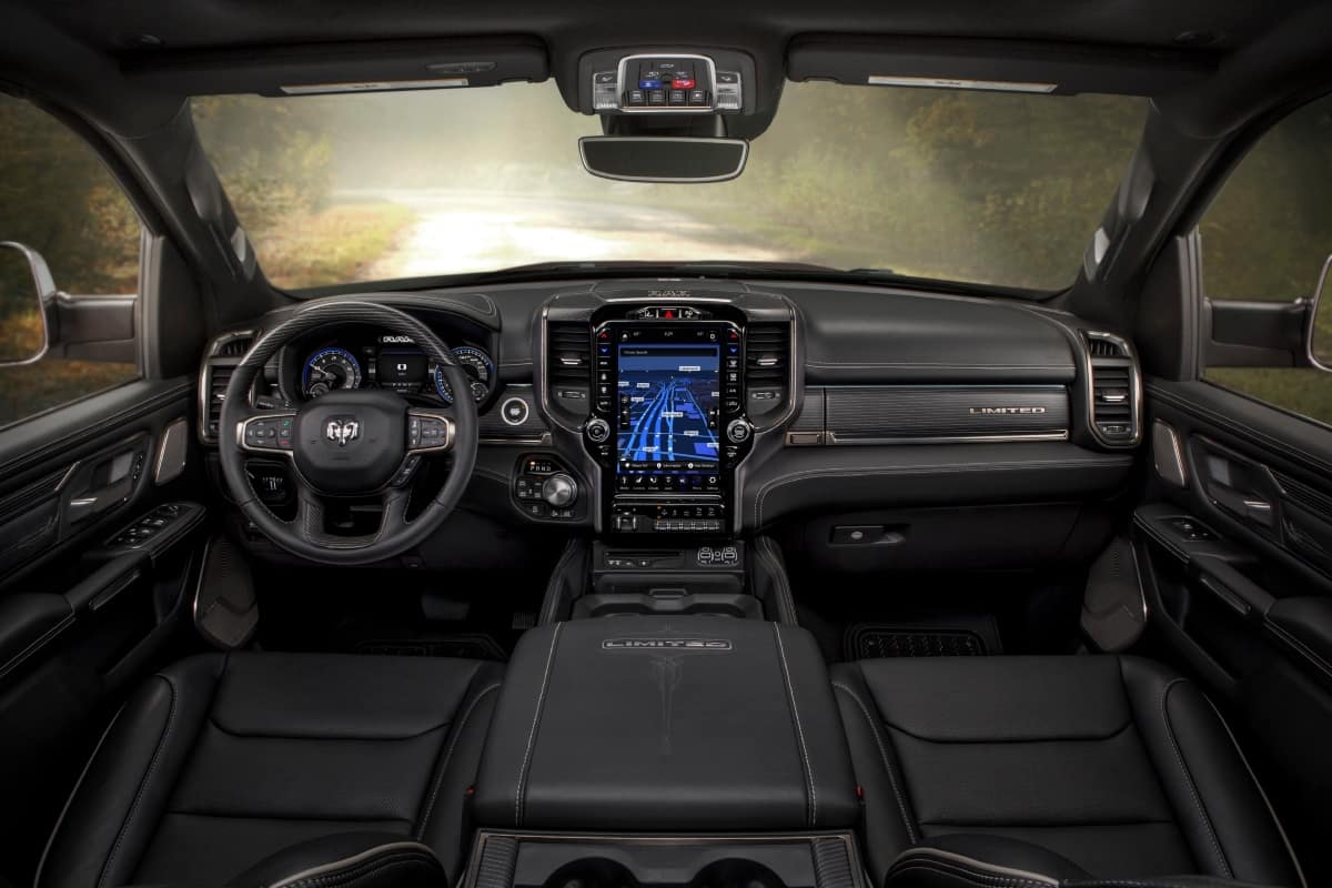 Inside the 2021 Ram 1500