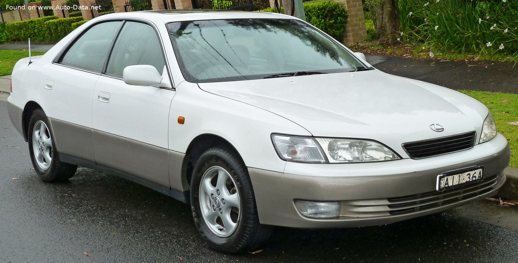 1997 Lexus ES III (XV20) 300 (223 Hp) | Technical specs, data, fuel  consumption, Dimensions