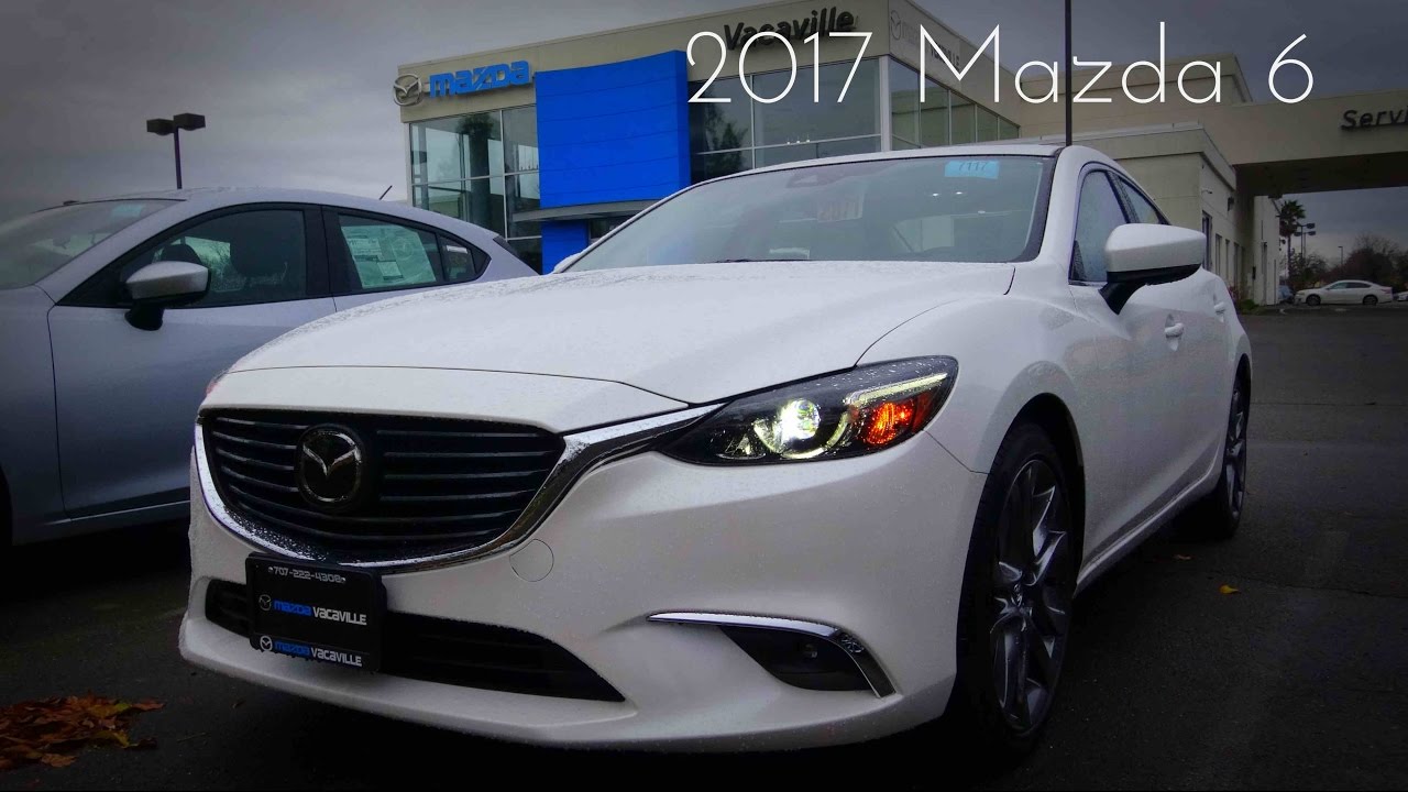 2017 Mazda 6 Grand Touring 2.5 L 4-Cylinder Review - YouTube