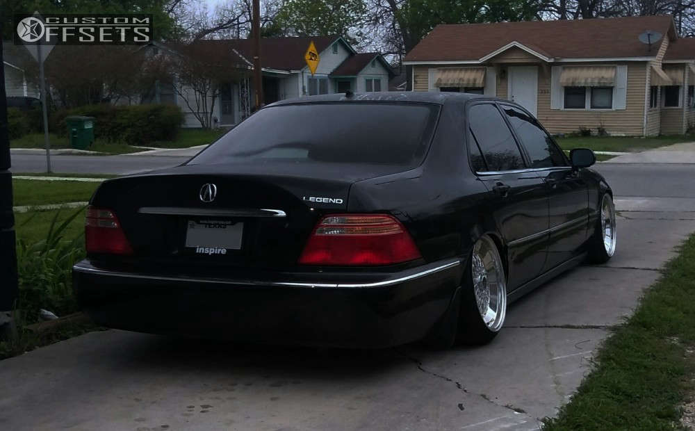 2002 Acura RL with 18x9.5 30 JNC JNC004s and 225/35R18 BFGoodrich Advantage  and Coilovers | Custom Offsets
