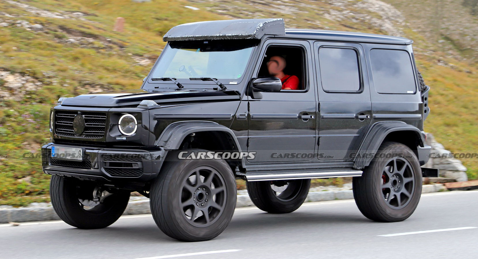 2021 Mercedes-AMG G-Class 4×4² Spied Undisguised, Looks Every Bit As Wild  As The Original | Carscoops