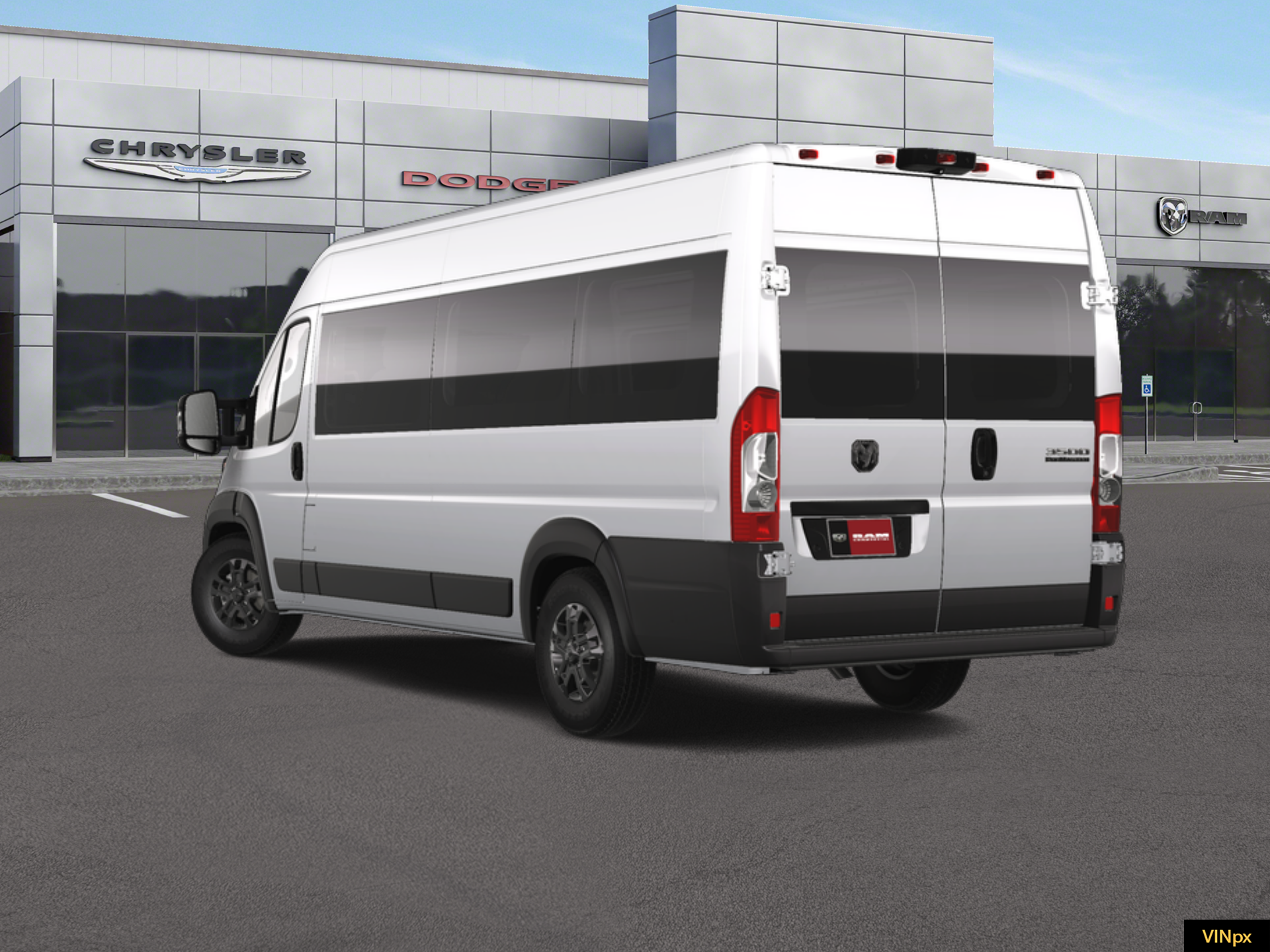New 2023 Ram ProMaster 3500 Window Van High Roof 3D Extended Cargo Van in  #23UC0921 | LaFontaine Automotive Group