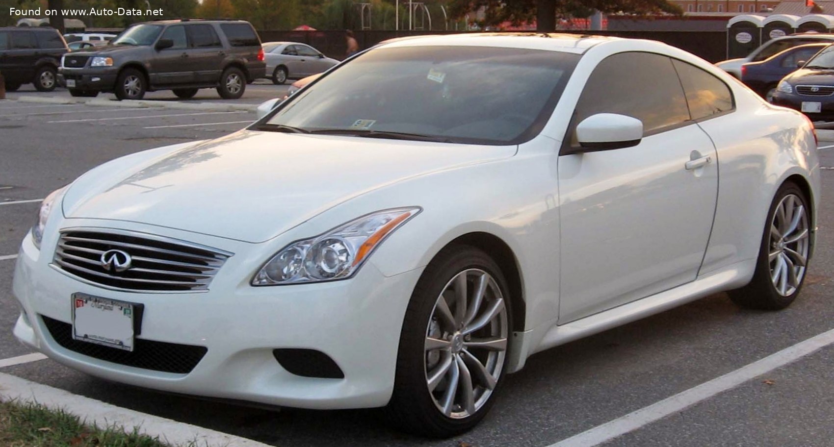 2008 Infiniti G37 Coupe 3.7I V6 (320 Hp) Automatic | Technical specs, data,  fuel consumption, Dimensions