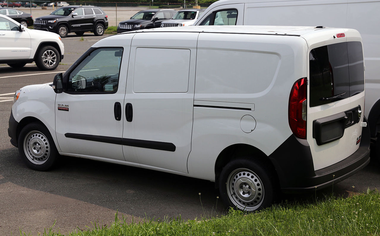 File:2015 Ram ProMaster City Tradesman Cargo Van, rear left.jpg - Wikimedia  Commons