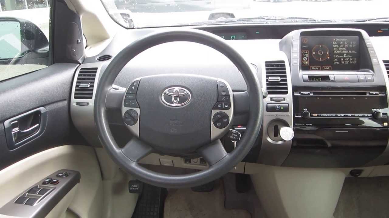 2006 Toyota Prius, White - STOCK# 12720P - Interior - YouTube