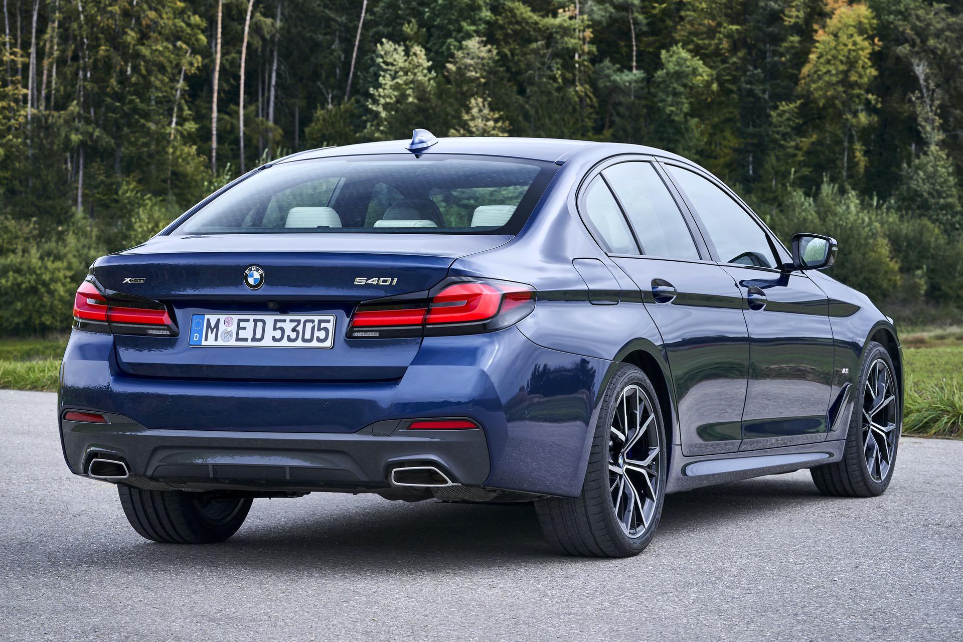 2021 BMW 540i xDrive Sedan Facelift - New Photo Gallery