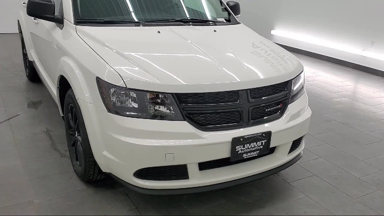 THE LAST JOURNEY 2020 Dodge JOURNEY SE Value Vice White New. walk around in  Fond Du Lac, Wisconsin - YouTube