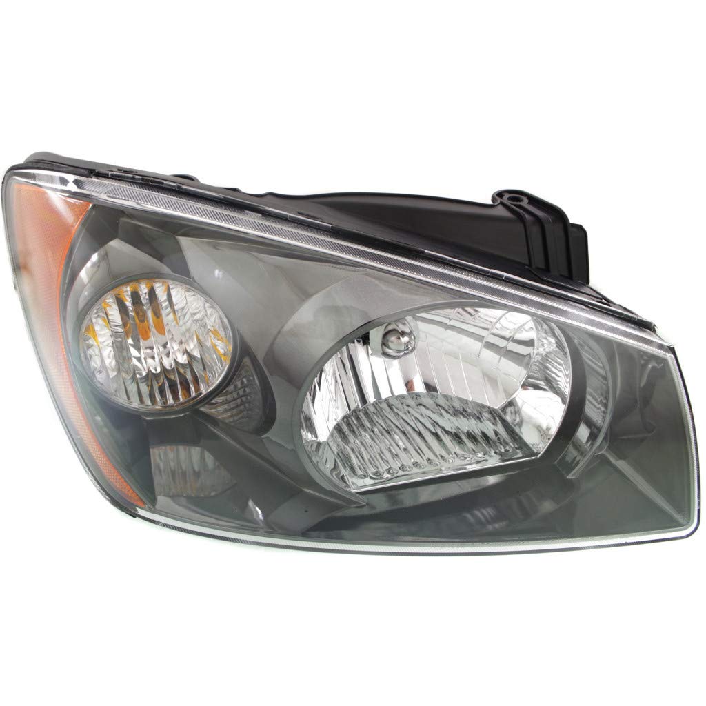 Amazon.com: CarLights360: For 2005 2006 Kia Spectra5 Headlight Assembly  Passenger Side w/Bulbs CAPA Certified For KI2503117 : Everything Else