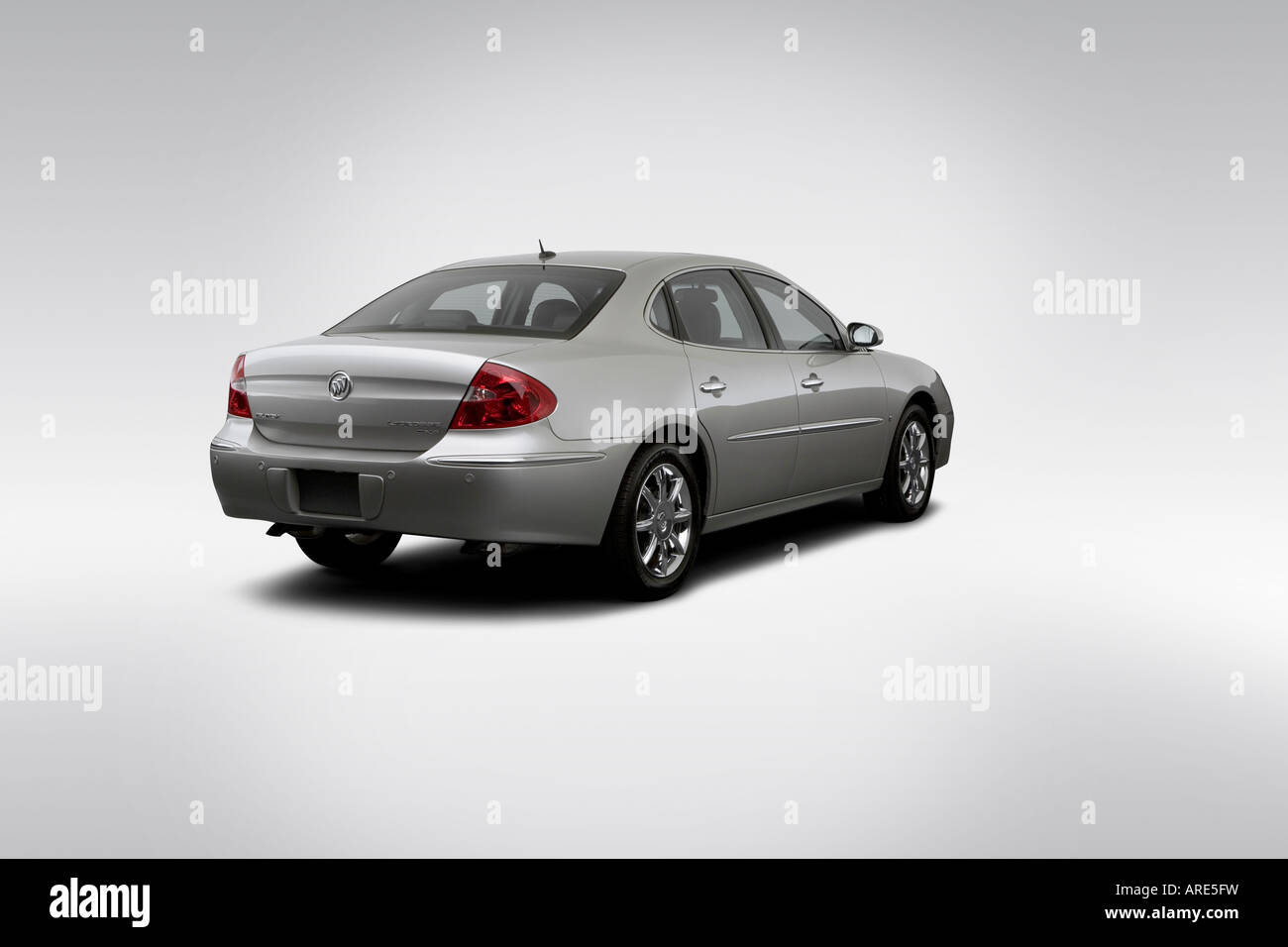 2006 Buick Lacrosse CXS in Gray - Rear angle view Stock Photo - Alamy