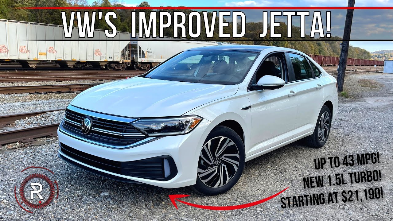 The 2022 Volkswagen Jetta 1.5T Is A More Efficient & Powerful Commuter Car  - YouTube