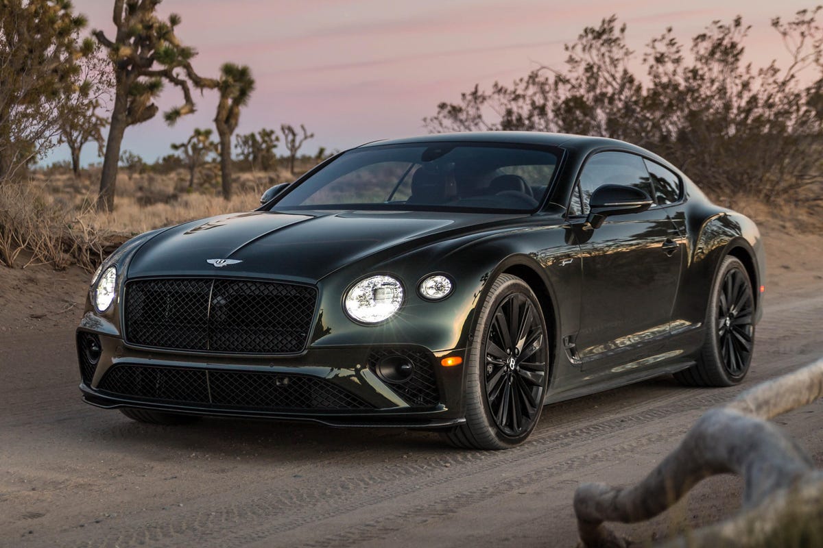 This Green 2022 Bentley Continental GT Speed Is Queen of the Desert - CNET