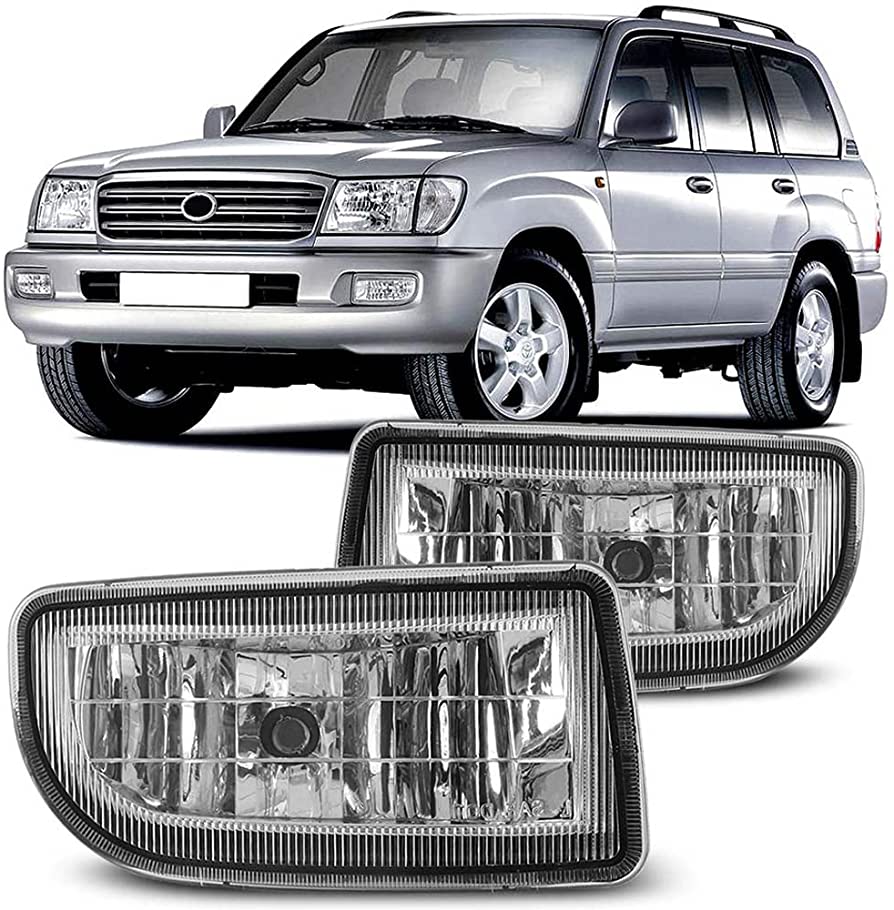 Amazon.com: Winjet Compatible with [1998 1999 2000 2001 2002 2003 2004 2005  2006 2007 Toyota Land Cruiser] Driving Fog Lights + Switch + Wiring Kit,  Clear lens, WJ30-0127-09 : Automotive