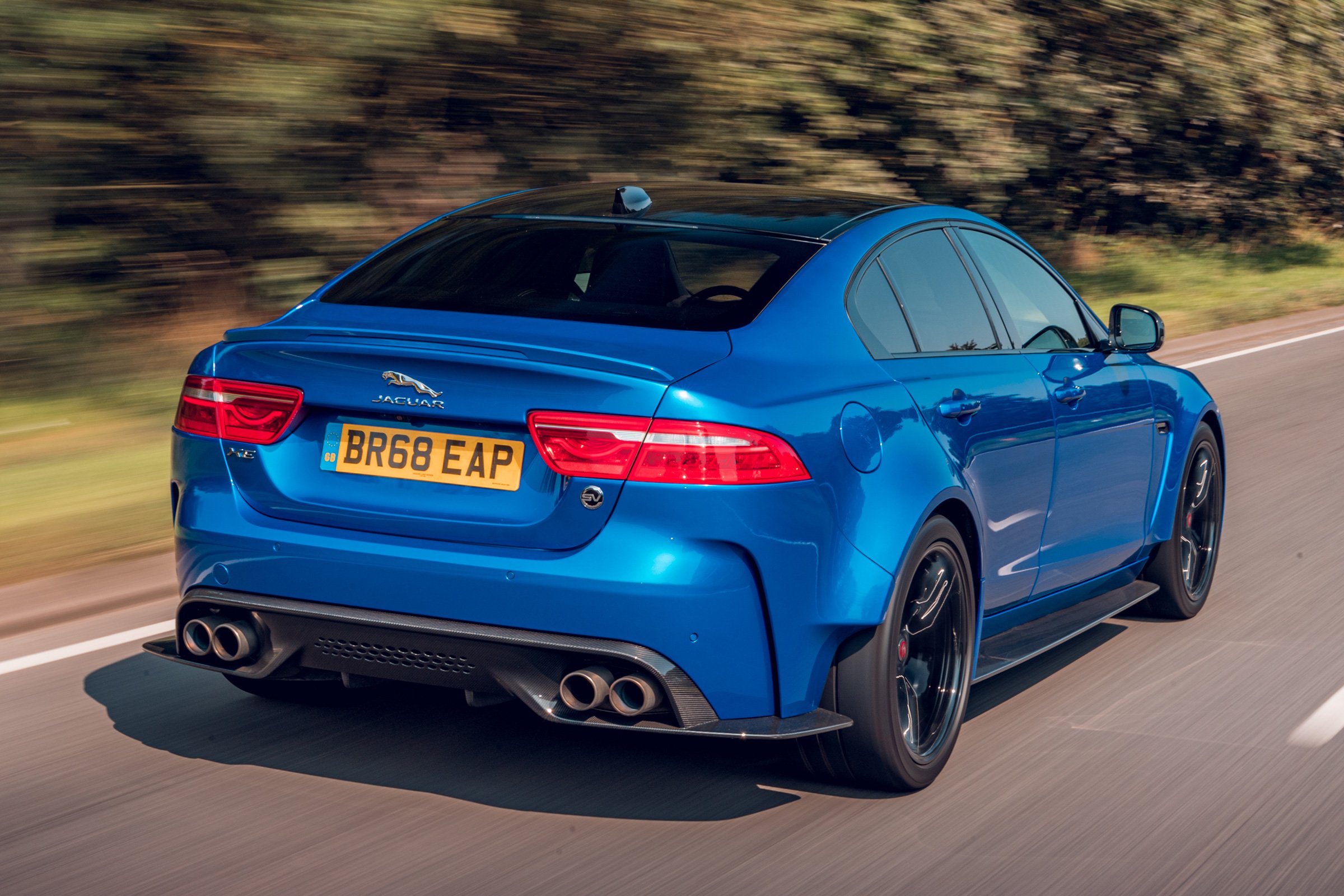Auto Express on Twitter: "REVIEW: The new #Jaguar XE SV Project 8 Touring  loses the gigantic wing, but it's still not exactly subtle. Read our full  review of this 200mph saloon here…&gt;&gt;
