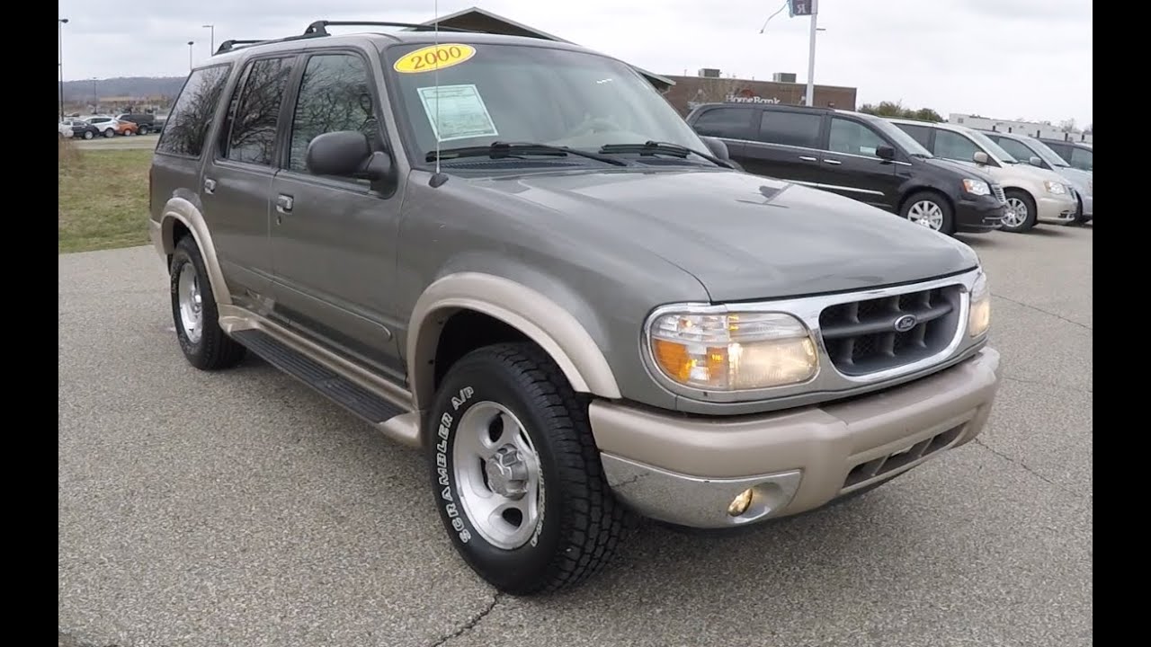 2000 Ford Explorer Eddie Bauer 4X4|17744C - YouTube