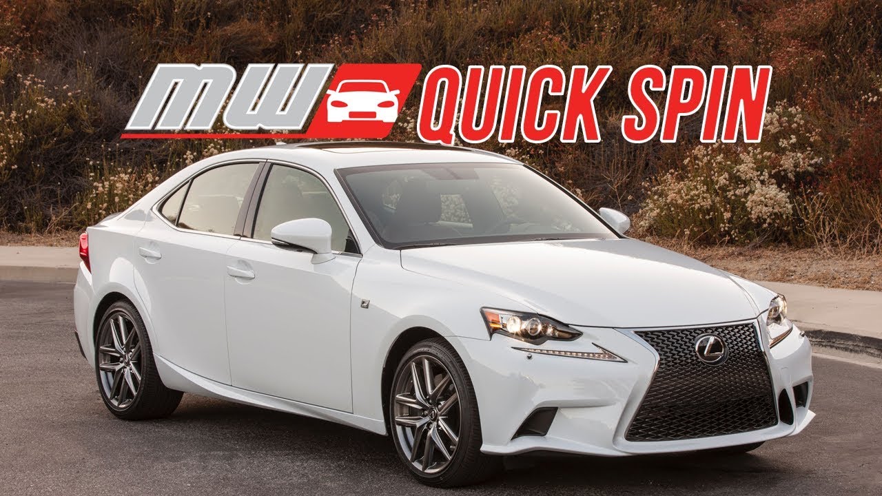 2017 Lexus IS 300 AWD | Quick Spin - YouTube